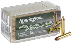 Патрон Remington Premier Magnum Rimfire кал .22 WMR пуля AccuTip-V масса 33 гр (2.1 г)