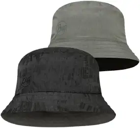 Панама Buff Travel Bucket Hat S/M Gline Black-Grey