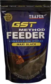 Прикормка Traper GST Method Feeder Maxi Black 750g