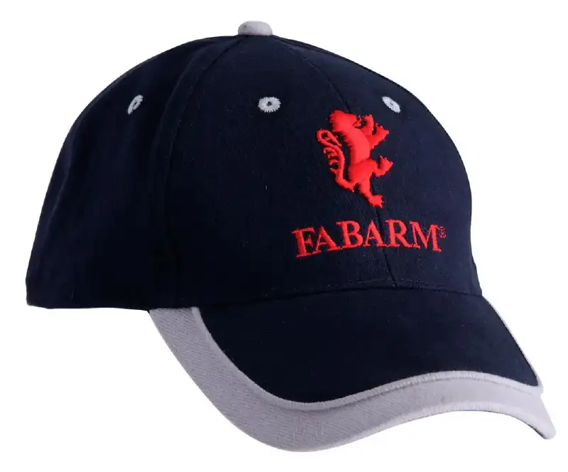 Кепка Fabarm з логотипом One size Синій/сірий