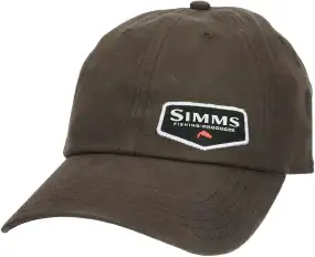 Кепка Simms Oil Cloth Cap One size Coffee