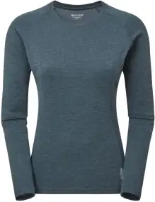Термокофта Montane Female Dart Long Sleeve T-Shirt Orion Blue