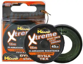 Повідковий матеріал Trabucco K-Karp DT Xtreme Stiff 16m 45lb к:camo