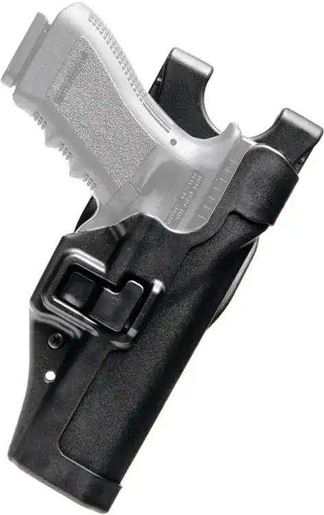 Кобура BLACKHAWK Sepra Level 2 для Glock 17,19,22-32 левша Black
