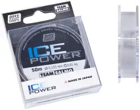 Волосінь Salmo Ice Power 50m (прозр.) 0.103mm 0.813kg