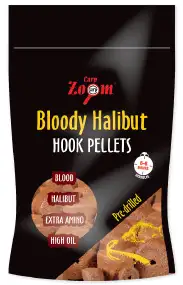 Пелети CarpZoom Bloody Halibut Hook Pellets 8mm