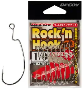 Крючок Decoy Worm29 Rockn Hook #1/0 (8 шт/уп)