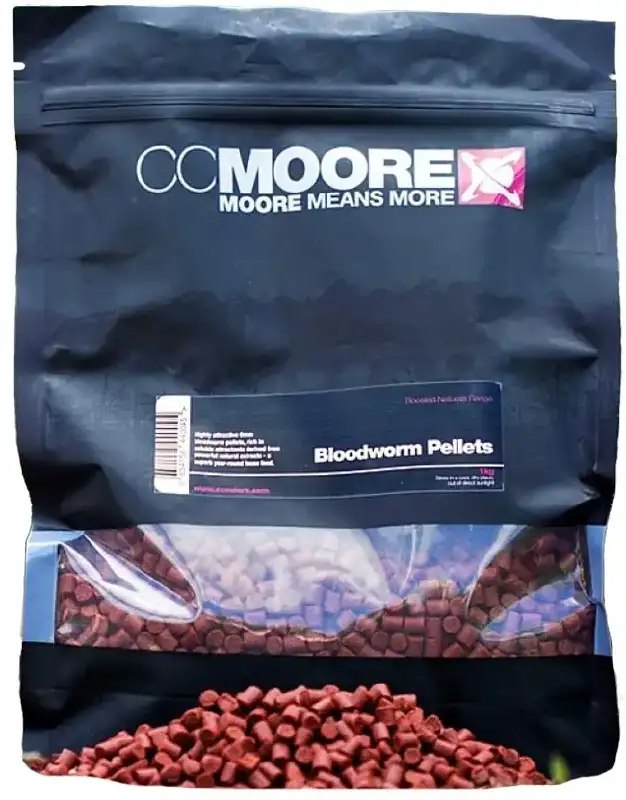 Пелети CC Moore Bloodworm Pellets 6mm 3kg