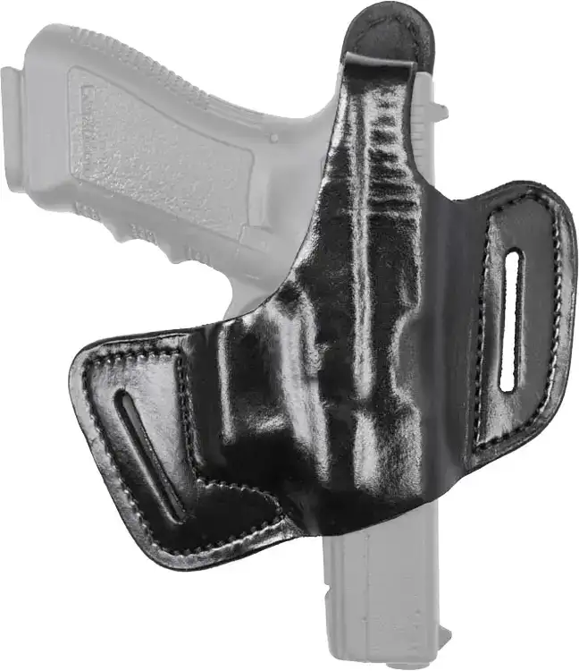 Кобура Front Line FL90995 для Glock 43. Материал - кожа. Цвет - черный
