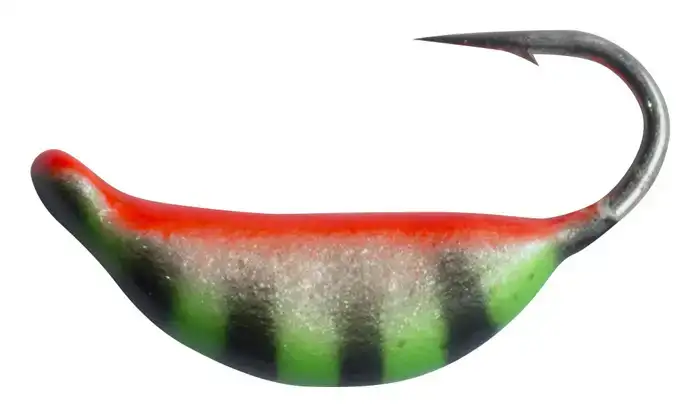 Мормышка вольфрамовая Shark Супер-банан 0,19г диам. 1,5/SS крючок D18 ц:#044