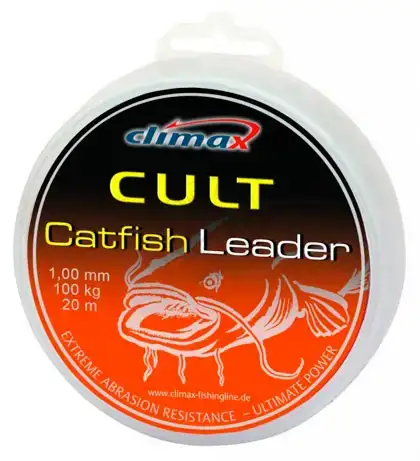 Поводковый материал Climax Cult Catfish Leader 20м (желтый) 1.30мм 135кг