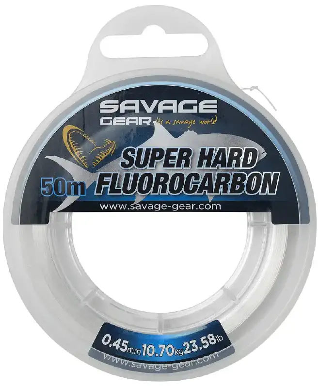 Флюорокарбон Savage Gear Super Hard 50m 0.60mm 18.90kg Clear