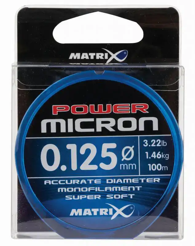 Леска Matrix Power Micron 0.125mm Ø - 3.22lb - 1.46kg