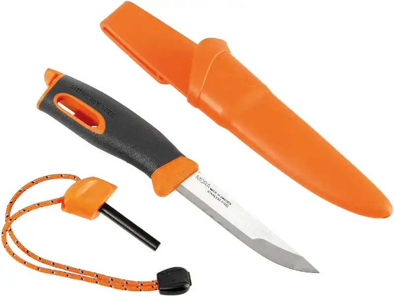 Нож-огниво Light my fire FireKnife Pin-pack ц:orange