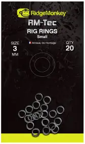 Кольцо RidgeMonkey RM-Tec Rig Ring XS (20 шт/уп)