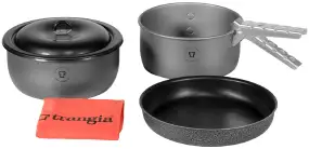 Набір посуду Trangia Tundra III. Об’єм 1.75 / 1.5 л