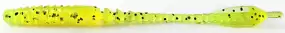 Силикон FishUP ARW Worm 2" #055 - Chartreuse/Black (12шт/уп)