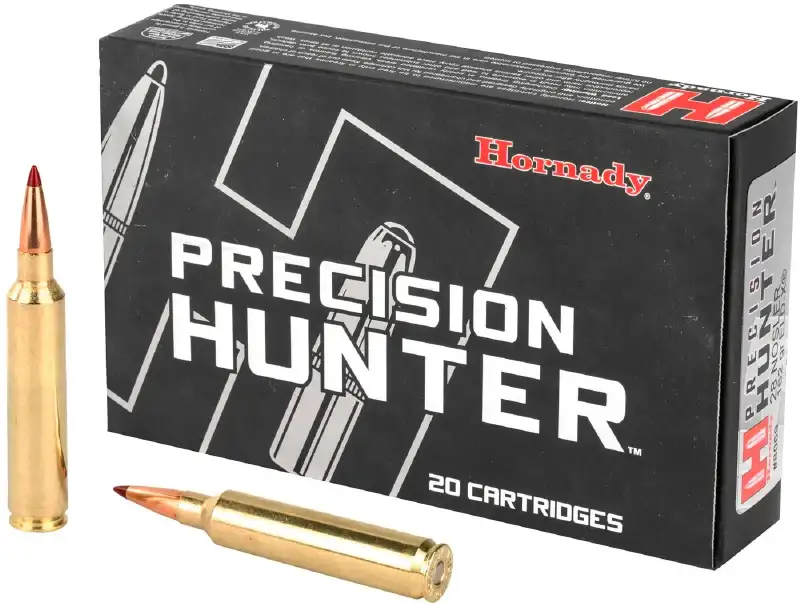 Патрон Hornady Precision Hunter кал .28 Nosler куля ELD-X маса 162 гр (10.5 м)