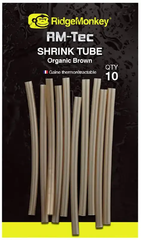 Термозбіжна трубка RidgeMonkey RM-Tec Shrink Tube 3.6mm (10 шт/уп) к:organic brown