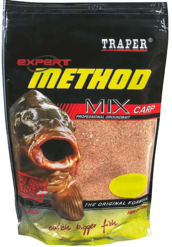Прикормка Traper Expert Method Mix Truskawka - Ryba (Strawberry/Fish)1кг