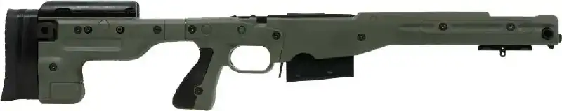 Ложа AI AICS AT M700 1.5 для Remington 700 LA. Фиксированный приклад. Green