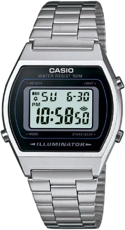 Годинник Casio B640WD-1AVEF. Сріблястий
