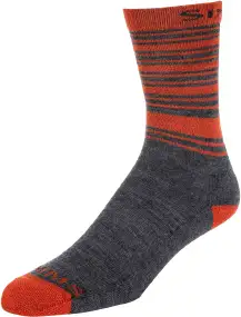 Шкарпетки Simms Merino Lightweight Hiker Sock Carbon