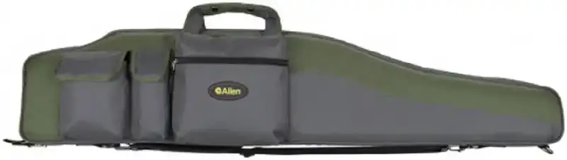 Чехол для оружия Allen Euro Oversized Case fits Guns with Scopes and Bipods. Длина - 128 см. Цвет: зеленый/серый