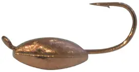 Мормышка вольфрамовая Shark Овсинка 0.5g 3.0mm крючок D14 ц:медь