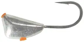 Мормишка вольфрамова Shark Дрейссена з отвором 0.55g S/030 гачок D14 гальваніка к:срібло