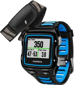 Годинник Garmin Forerunner 920XT Bundle Black & Blue з GPS навігатором і кардиодатчиком ц:чорний/синій