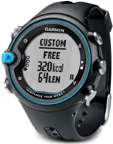 Часы Garmin Swim для плавания ц:черный
