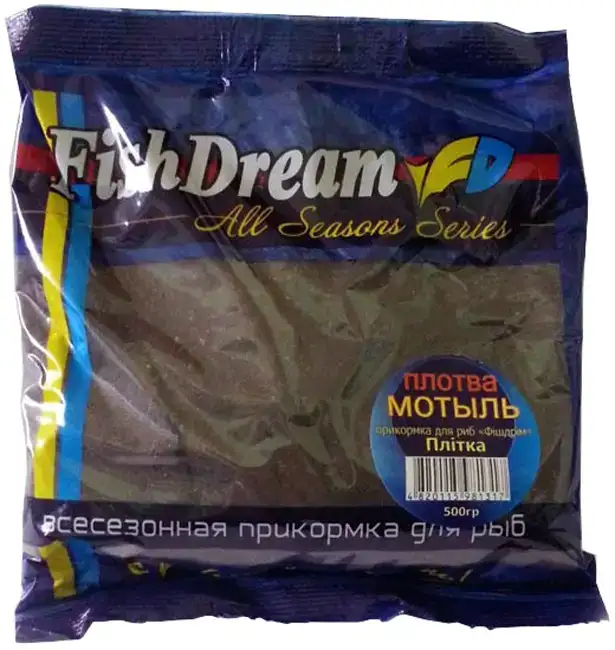 Прикормка Fish Dream AllSeason Мотыль-Плотва 0.5кг