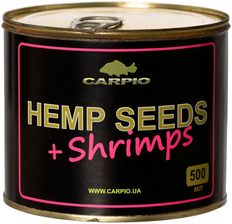 Зерновая смесь Carpio HEMP SEEDS+Shrimps 0.5л