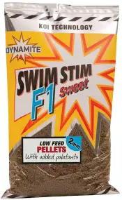 Пелети Dynamite Baits Swim Stim F1 Pellets 2mm 900g