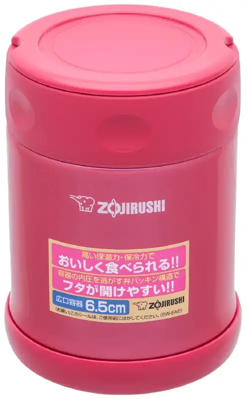 Пищевой термоконтейнер ZOJIRUSHI SW-EAE35PJ 0.35l Розовый 