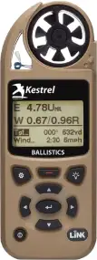 Метеостанція Kestrel 5700 Ballistics c БТ. Колір - TAN
